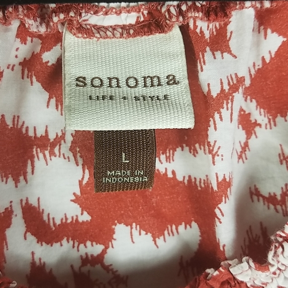 Sonoma, multi-color Hobo top, size L - Picture 4 of 6